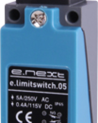 Вимикач кінцевий e.limitswitch.05 штовхач з горизонтальним роликом