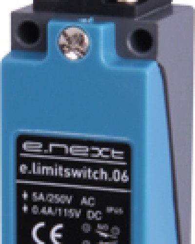 Вимикач кінцевий e.limitswitch.06 штовхач з вертикальним роликом