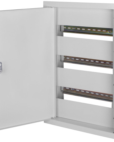 Корпус e.mbox.stand.w.36.z металевий, під 36 мод., що вбудовується, з замком