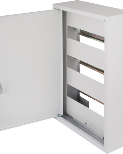 Корпус e.mbox.stand.n.36.z металевий, під 36 мод., навісний, з замком