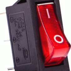 Перемикач клавішний e.switch.key.03, 3 pin, з індикацією