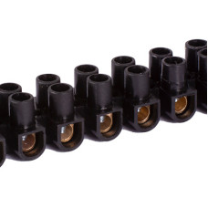 Клемна колодка ділима, 12груп  e.tc.stand.12.6.black, 6 А, чорна