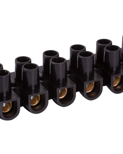 Клемна колодка ділима, 12груп  e.tc.stand.12.14.black, 20 А, чорна