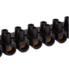 Клемна колодка ділима, 12груп  e.tc.stand.12.25.black, 60 А, чорна