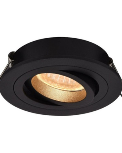 Круглый потолочный светильник черный ARGU10-039 CHUCK DL ROUND PLAFON CZARNY/BLACK
