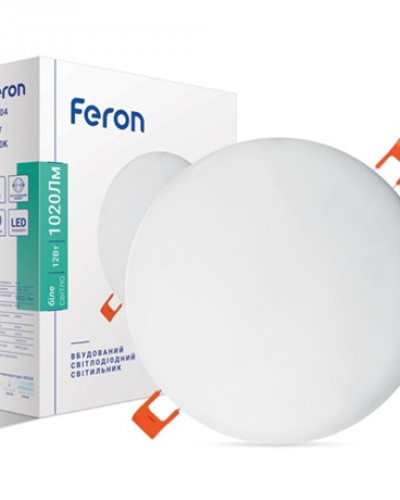 Встраиваемый светодиодный светильник Feron AL704 12W