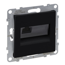 Розетка інформаційна RJ45 CAT5E UTP, колір Чорний SUNO