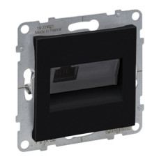 Розетка інформаційна RJ45 CAT6 UTP, колір Чорний SUNO