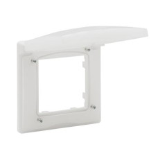 Рамка 1 пост IP44 цвет белый NILOE STEP