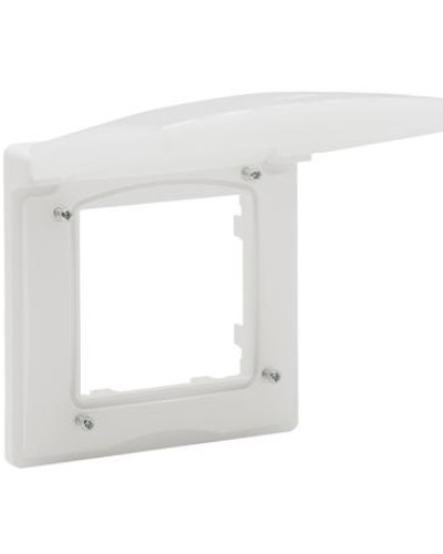 Рамка 1 пост IP44 цвет белый NILOE STEP