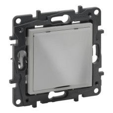 Вивід кабелю з фіксатором IP21 колір Алюміній NILOE STEP