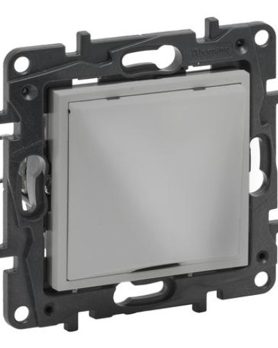 Вывод кабеля с фиксатором IP21 цвет алюминий NILOE STEP