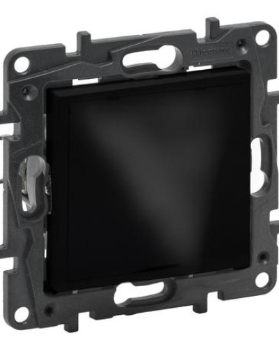 Вывод кабеля с фиксатором IP21 цвет черный NILOE STEP