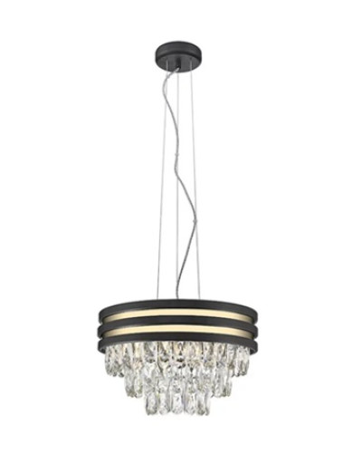 Подвесной светильник Золото&Черный NAICA LAMPA GOLD&BLACK P0525-04A-P7D7
