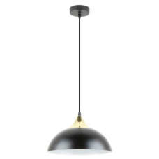 Подвесной светильник черный матовый-золото SARDA LAMPA CZARNY MATT BLACK-GOLD