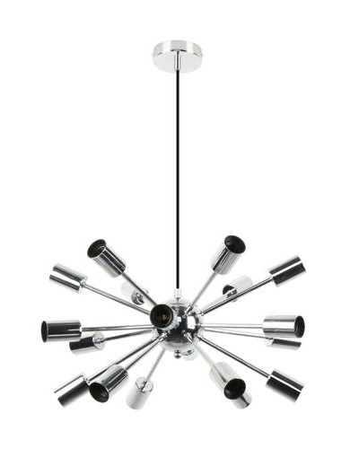 Підвісний світильник Хром MANDI LAMPA A8181-18-CH