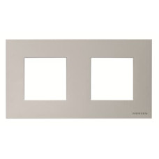 Рамка 2 поста Zenit сріблястий, 2CLA227200N1301, ABB