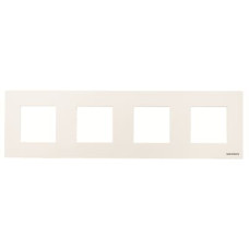 Рамка 4 поста Zenit білий, 2CLA227400N1101, ABB