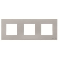 Рамка 3 поста Zenit срібл, 2CLA227300N1301, ABB