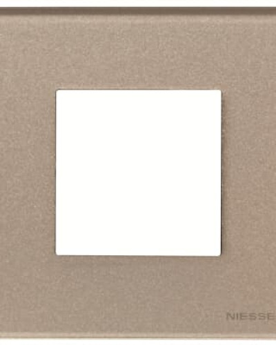 Рамка 1 пост zenit скло бризки шамп., 2cla227100n3901, abb