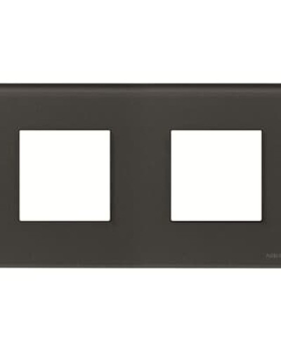Рамка 2 поста zenit скло графіт, 2cla227200n3801, abb
