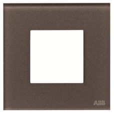 Рамка 1 пост Zenit скло кавове, 2CLA227100N3701, ABB