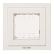 Рамка 1 пост кр. IP55 Zenit білий, 2CLA327100N1101, ABB