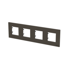 Рамка 4 поста Zenit антрацит, 2CLA227400N1801, ABB