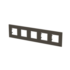 Рамка 5 постів Zenit антрацит, 2CLA227500N1801, ABB