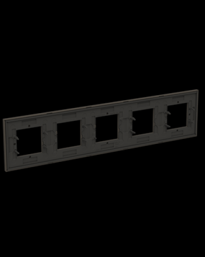 Рамка 5 постів zenit антрацит, 2cla227500n1801, abb