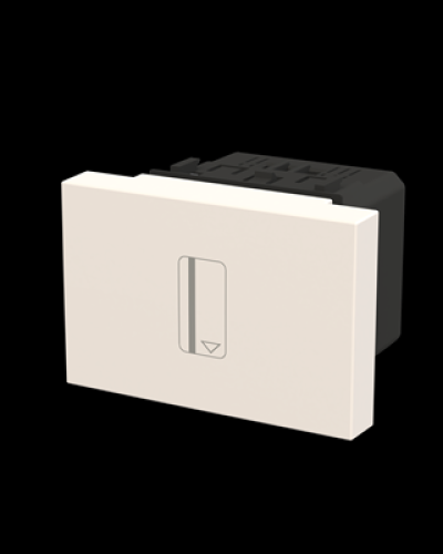 Вимикач картковий з таймером zenit білий, 2cla221450n1101, abb