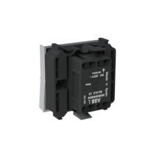 Кнопка 1-клавішна 1НЗ Zenit срібл, 2CLA220460N1301, ABB