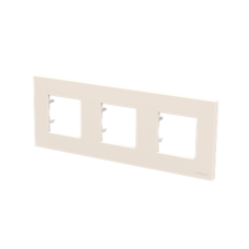 Рамка 3 поста базова Zenit білий, 2CLA227310N1101, ABB