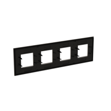 Рамка 4 поста Zenit сталь, 2CLA227400N4001, ABB