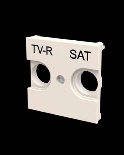 Центр.плата роз.tv-r/sat zenit білий, 2cla225010n1101, abb