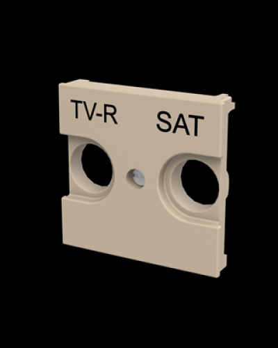 Центр.плата роз.tv-r/sat zenit шампань, 2cla225010n1901, abb