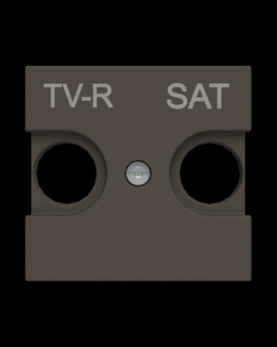 Центр.плата роз.tv-r/sat zenit антрацит, 2cla225010n1801, abb