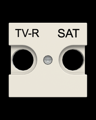 Центр.плата роз.tv-r/sat zenit білий, 2cla225010n1101, abb