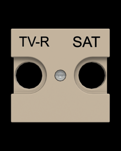 Центр.плата роз.tv-r/sat zenit шампань, 2cla225010n1901, abb