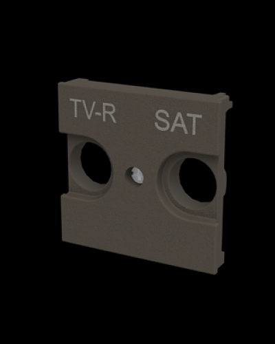 Центр.плата роз.tv-r/sat zenit антрацит, 2cla225010n1801, abb