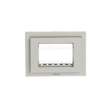 Рамка 3 модулі кр. IP55 Zenit білий, 2CLA337300N1101, ABB