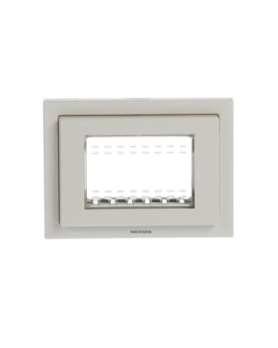 Рамка 3 модулі кр. ip55 zenit білий, 2cla337300n1101, abb