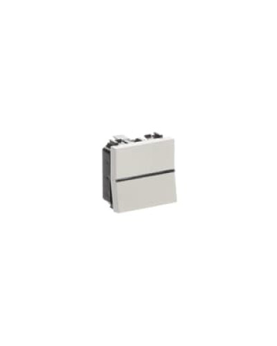 Вимикач 1-клавішний прох. zenit білий, 2cla220200n1101, abb