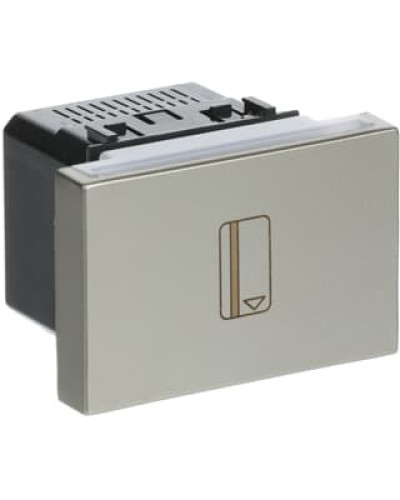Вимикач картковий таймер zenit шампань, 2cla221450n1901, abb