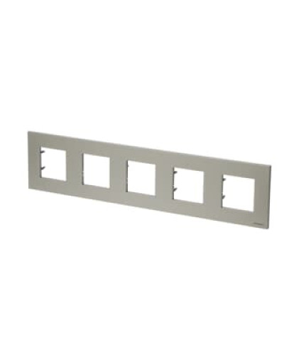 Рамка 5 постів zenit шампань, 2cla227500n1901, abb