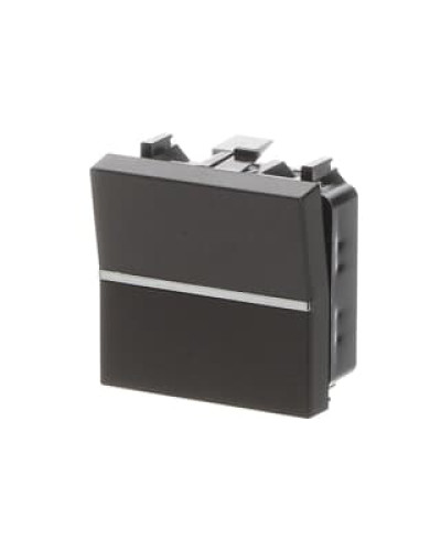 Кнопка 1-клавішна 1нз zenit антрацит, 2cla220460n1801, abb