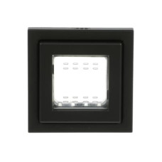 Рамка 1 пост кр. IP55 Zenit антрацит, 2CLA327100N1801, ABB