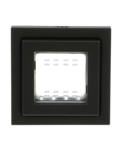 Рамка 1 пост кр. ip55 zenit антрацит, 2cla327100n1801, abb