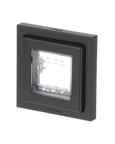 Рамка 1 пост кр. ip55 zenit антрацит, 2cla327100n1801, abb