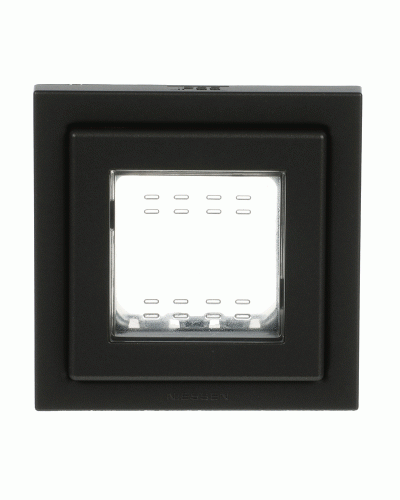 Рамка 1 пост кр. ip55 zenit антрацит, 2cla327100n1801, abb